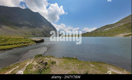 Goleonsee in den französischen Alpen, frankreich Stockfoto