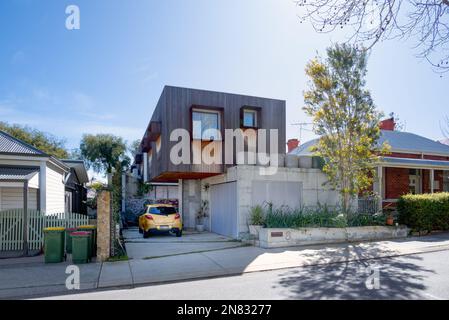 Fremantle, WA, Australien - Silver Street House von Edho Stockfoto