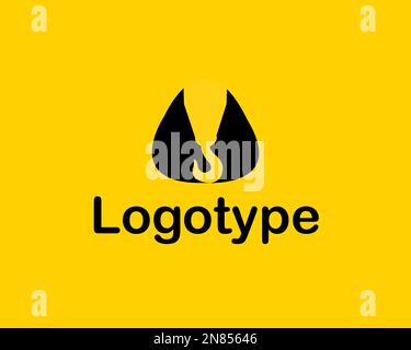 Vektorkran-Logo für Bauunternehmen. Das Logo, ein Symbol für einen Baukran. Sonderausrüstung. Vektordarstellung. Flacher Stil Stock Vektor