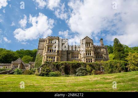 Plas Tan-y-Bwlch Umweltforschungszentrum in der Nähe von Maentwrog im Snowdonia-Nationalpark, Nordwales. Stockfoto