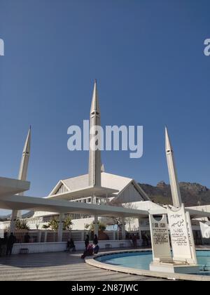 Faisal Moschee Islamabad. Pakistan 7. Februar 2023. Stockfoto