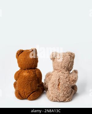 Zwei Teddybären Stockfoto