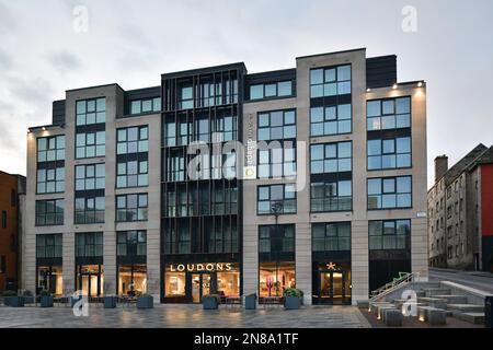 Edinburgh Scotland, Vereinigtes Königreich, 11. Februar 2023. Loudons Sibbald Walk. Live-Nachrichten von sst/alamy Stockfoto