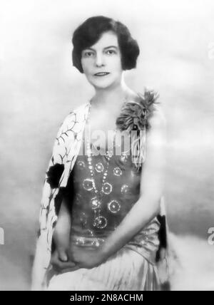 Kate Meyrick. Porträt der irischen Nachtklubbesitzerin Kate Meyrick (1875-1933), 1920er Stockfoto