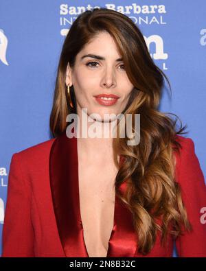 10. Februar 2023 - Los Angeles, Kalifornien - Alicia Lorente. Ausgezeichnet mit dem „Outstanding Performer of the Year Award“, 38. Jährliches Santa Barbara International Film Festival im Arlington Theatre. (Kreditbild: © Billy Bennight/AdMedia via ZUMA Press Wire) NUR REDAKTIONELLE VERWENDUNG! Nicht für den kommerziellen GEBRAUCH! Stockfoto