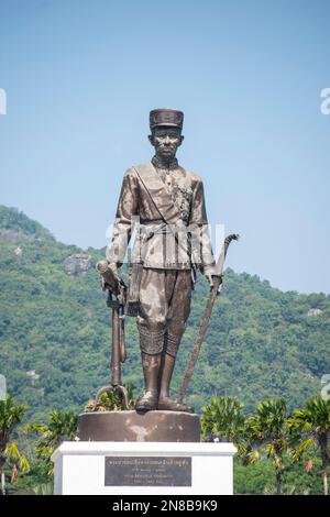 König Mongkut vom 7. King Rajabhakti Park in der Nähe der Stadt Hua hin in der Provinz Prachuap Khiri Khan in Thailand, Thailand, Hua hin, Dezember, Stockfoto