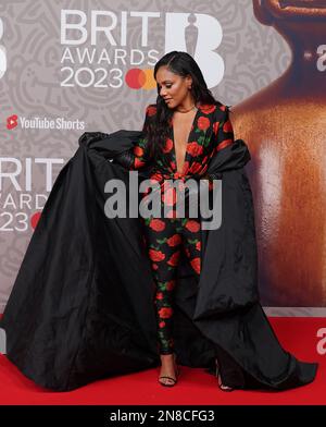 Alex Scott nimmt an den Brit Awards 2023 in der O2 Arena in London Teil. Foto: Samstag, 11. Februar 2023. Stockfoto