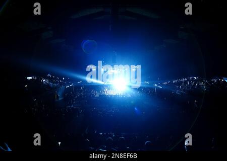 Allgemeiner Blick auf den Ring in der OVO Wembley Arena, London. Foto: Samstag, 11. Februar 2023. Stockfoto