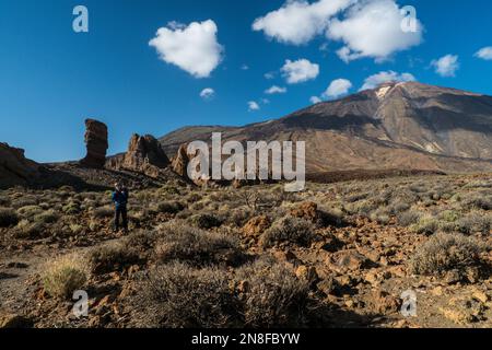 Roques de Garcia Teneriffa Kanarische Inseln, Spanien Stockfoto