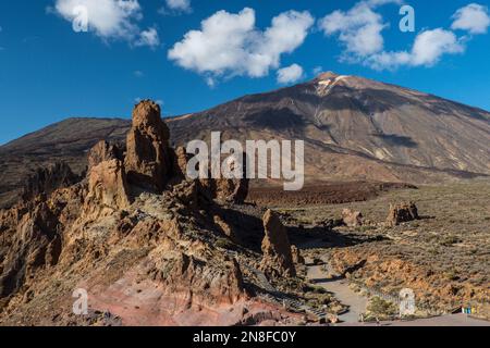 Roques de Garcia Teneriffa Kanarische Inseln, Spanien Stockfoto