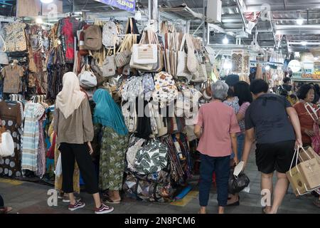 28. Januar 2023 Aktivitäten rund um Malioboro, Yogyakarta, Indonesien. Stockfoto