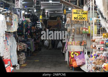 28. Januar 2023 Aktivitäten rund um Malioboro, Yogyakarta, Indonesien. Stockfoto