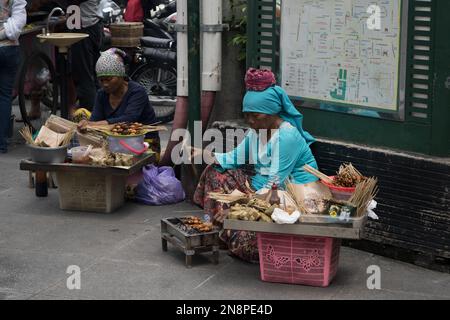 28. Januar 2023 Aktivitäten rund um Malioboro, Yogyakarta, Indonesien. Stockfoto