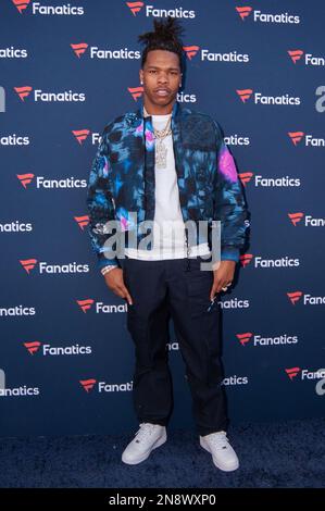 Phoenix, USA. 11. Februar 2023. Lil Baby läuft auf dem roten Teppich bei Michael Rubins Star-Studded Fanatics Super Bowl LVII Party, die am 11. Februar 2023 im Arizona Biltmore, Einem Waldorf Astoria Resort in Phoenix, Arizona, stattfindet. (Foto: TJ Roth/Sipa USA) Guthaben: SIPA USA/Alamy Live News Stockfoto