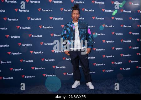 Phoenix, USA. 11. Februar 2023. Lil Baby läuft auf dem roten Teppich bei Michael Rubins Star-Studded Fanatics Super Bowl LVII Party, die am 11. Februar 2023 im Arizona Biltmore, Einem Waldorf Astoria Resort in Phoenix, Arizona, stattfindet. (Foto: TJ Roth/Sipa USA) Guthaben: SIPA USA/Alamy Live News Stockfoto