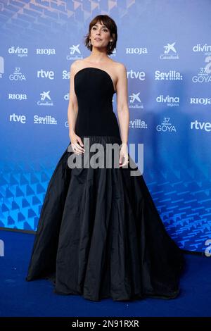 Belen Cuesta nimmt am 11. Februar 2023 im FIBES Conference and Exhibition Centre in Sevilla, Spanien, an den Goya Awards 37. Teil. Foto von ABACAPRESS.COM Stockfoto