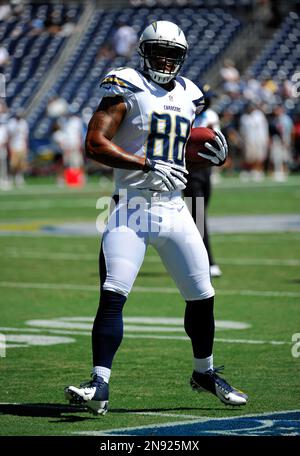 San Diego Chargers # 88 tight end Kris Wilson. The San Diego Chargers  defeated the New York Giants 21 - 20 at Giants Stadium Rutherford, NJ.  (Credit Image: © Anthony Gruppuso/Southcreek Global/ZUMApress.com