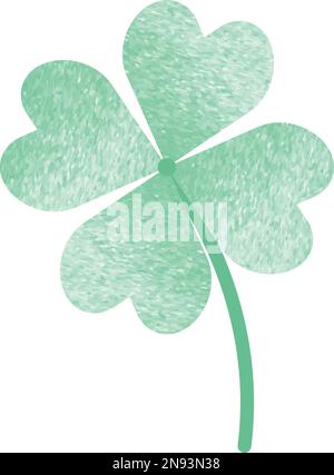 Kleeblatt-Vektorbild oder Clipart Stock Vektor