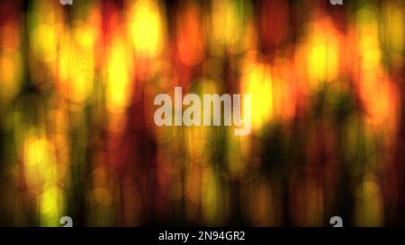 Schöne farbenfrohe Bokeh-Hintergründe für Apps Webdesign Webbanner Grußkarte 3D Abbildung Stockfoto