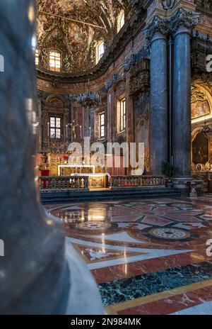 Das Innere der Kirche St. Joseph von der Theatinischen Väter Stockfoto