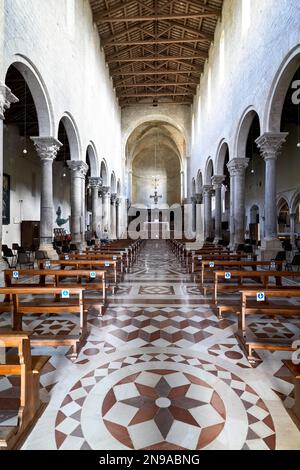 Todi Umbrien Italien. Concattedrale della Santissima Annunziata. Kathedrale Stockfoto