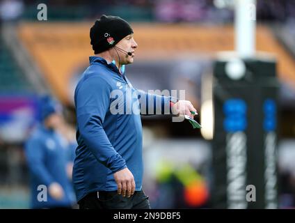 Graham Rowntree vor dem Guinness Six Nations-Spiel im Twickenham Stadium, London. Foto: Sonntag, 12. Februar 2023. Stockfoto