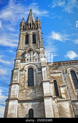 Briare. Kirche Saint-Etienne, Loiret, Pays de Loire, Frankreich Stockfoto
