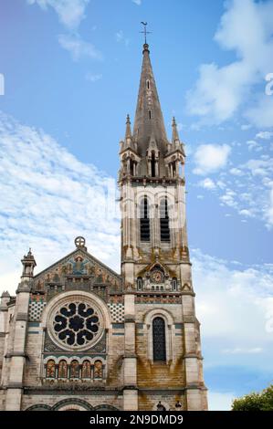 Briare. Kirche Saint-Etienne, Loiret, Pays de Loire, Frankreich Stockfoto