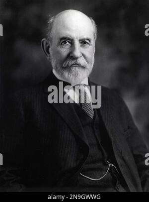 William Hornaday, William Temple Hornaday, (1854-1937) amerikanischer Zoologe und Autor. Stockfoto