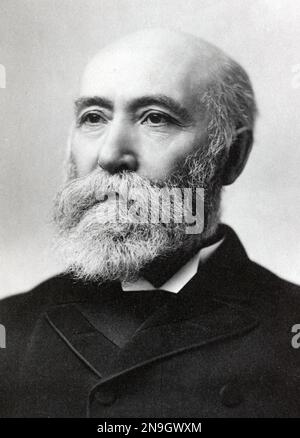 William Henry Smith (1833-1896), Zeitungsredakteur und republikanischer Politiker Stockfoto