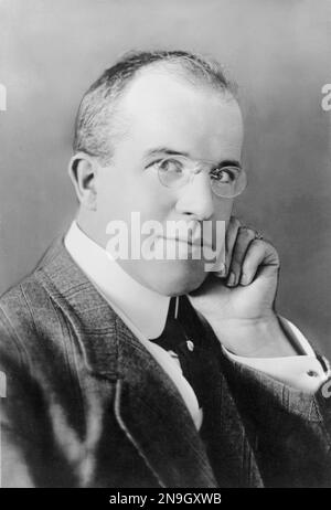 James Stuart Blackton (1875-1941), britisch-amerikanischer Filmproduzent und Regisseur der Stummzeit. Stockfoto