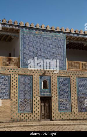 Das Konkubinenviertel, Tash Khauli Palast, 1830, Ichon Qala, Khiva, Usbekistan Stockfoto