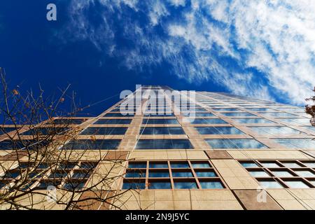 Charlotte, NC, USA. 30. November 2022. Ausblick auf neue, moderne Wolkenkratzer der Wirtschaft (Kreditbild: © Walter G. Arce Sr./ZUMA Press Wire), NUR REDAKTIONELLE VERWENDUNG! Nicht für den kommerziellen GEBRAUCH! Stockfoto