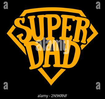 Super-Dad Stock Vektor