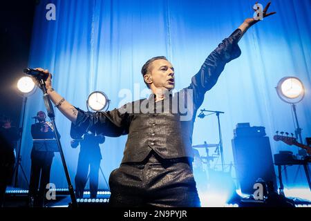 Dave Gahan von Depeche Mode und Soulsavers tritt im Dezember 2021 live auf Stockfoto