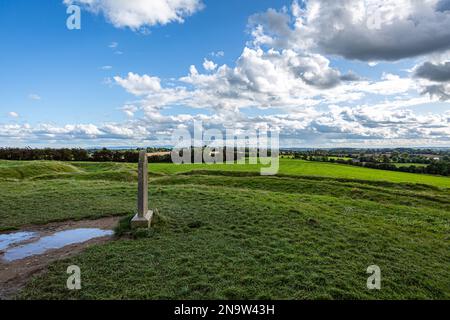 Hügel von Tara in County Meath, Irland Stockfoto