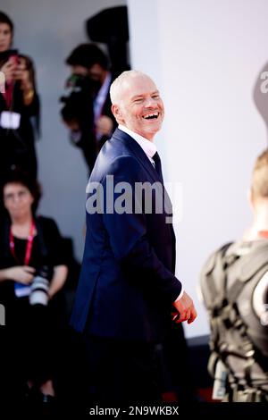 Il Cast di 'The Banshees of Inisherin' sul Red Carpet di Venezia 79, La Biennale di Venezia 2022, Lido di Venezia, Italien Stockfoto