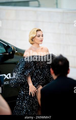 Il Cast di 'Don't Worry Darling' sul Red Carpet di Venezia 79, La Biennale di Venezia 2022, Lido di Venezia, Italien Stockfoto