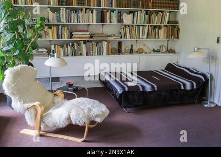 Das historische Gropius House in Lincoln, Massachusetts Stockfoto