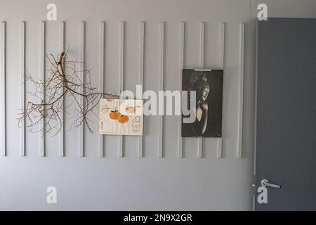 Das historische Gropius House in Lincoln, Massachusetts Stockfoto