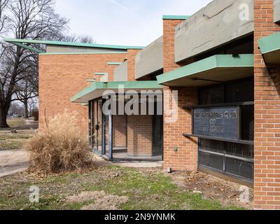 Engineers Club of St. Louis entworfen von Russell, Mullgardt, Schwarz & Van Hoefen Stockfoto