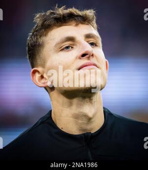 Köln, Deutschland. 12. Februar 2023. Jesper Lindström (FRA) 1. FC Köln - Eintracht Frankfurt 12.02.2023 Copyright (nur für journalistische Zwecke) von: Stockfoto