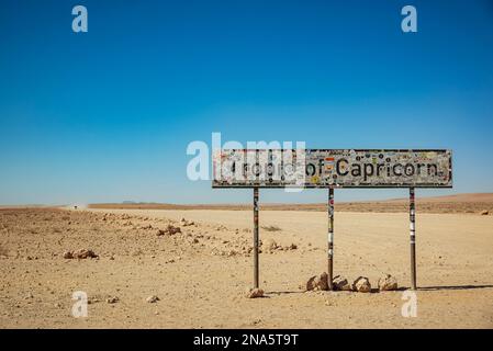 Tropic of Steinbock, Namib-Wüste; Namibia Stockfoto