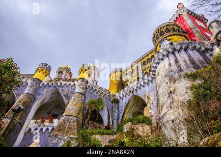 Pena-Palast; Sintra, Portugal Stockfoto