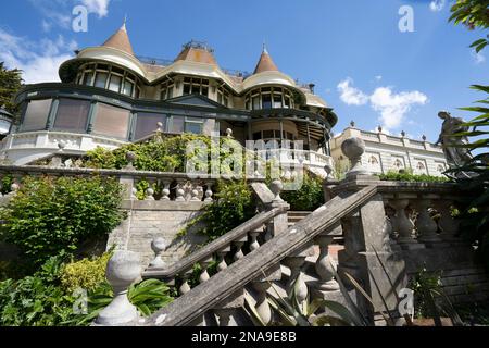 Russell Cotes Art Gallery and Museum, Cliff Promenade, Bournmouth, England; Bournmouth, Hampshire, England Stockfoto