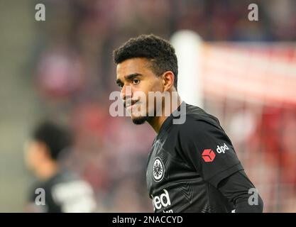 Ansgar KNAUFF (F) Fußball 1. Bundesliga, Spieltag 20., FC Köln (K) - Eintracht Frankfurt (F) 3: 0, am 12. Februar 2023 in Köln/Deutschland. #DFL-Vorschriften verbieten die Verwendung von Fotografien als Bildsequenzen und/oder quasi-Video # Stockfoto