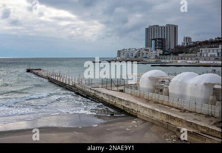 Arcadia Stadtstrand in Odessa, Ukraine Stockfoto