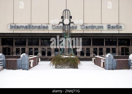 Internationales Kongresszentrum in BerlinDeutschland - Internationales Kongresszentrum in Berlin Stockfoto