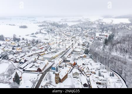 Guentersberge im harz Selketal Stockfoto