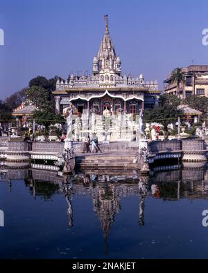 Jain-Tempel gewidmet Sri Sitalnath, den 10. Jain Tirthankaras in Kalkutta, Westbengalen, Indien, Asien Stockfoto